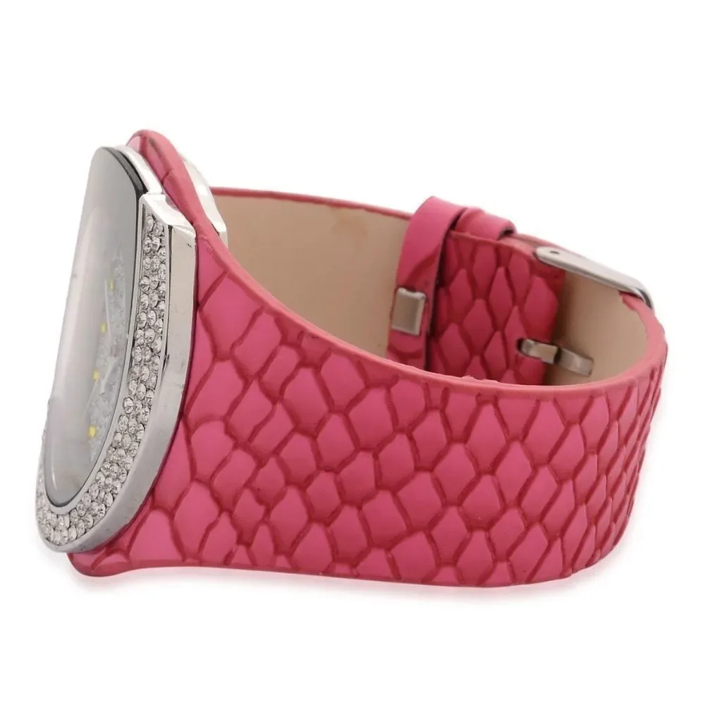 STRADA Watch Austrian Crystal Pink
